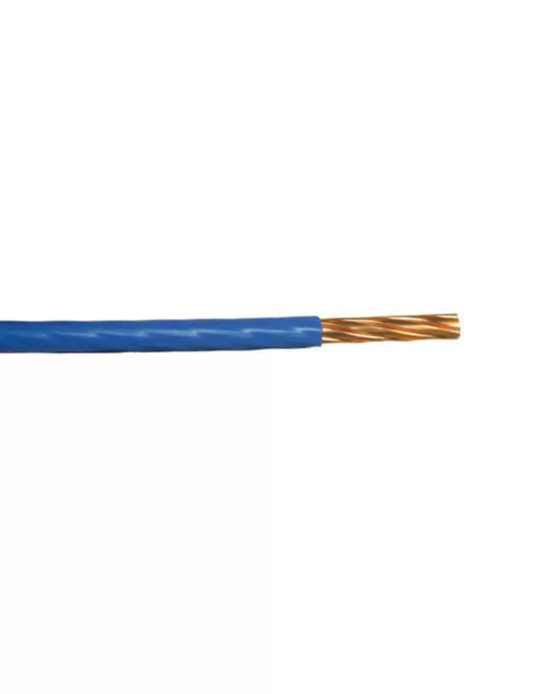 Bandiet Dij versus Kabel 1.5 mm2 blauw 10mtr